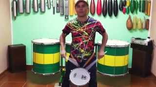 Batucada Lesson TUTORIAL  SAMBA  AFRO-BAHIA