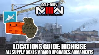 COD Modern Warfare 3 - Highrise Locations (All Weapons, Items, Armor Upgrades, & Armaments)