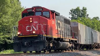 CN 5291 SD40-2W Canadian Cab w/ Beautiful P3 Leads Local!