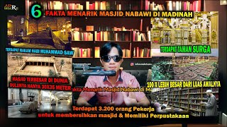 6 Fakta Menarik Masjid Nabawi di Madinah. Tempat Makam Nabi Muhammad SAW Berada !