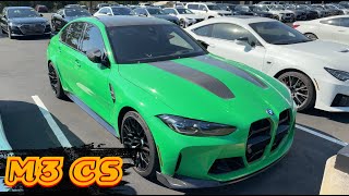 2024 Signal Green G80 BMW M3 CS