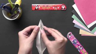 Origami in Marathi - Make a Canoe