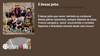 Banda Obras Do Rei - É desse Jeito - (Vol 4) - Audio Oficial CD Som de Gaita #music