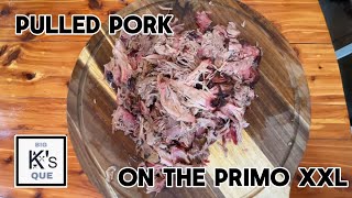 Smoked pulled pork on the Prjmo XXL