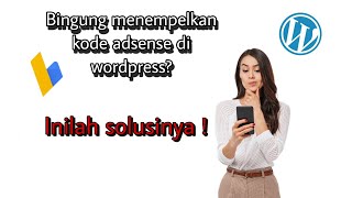 🔗 Cara menempelkan kode addsite review Adsense di Wordpress