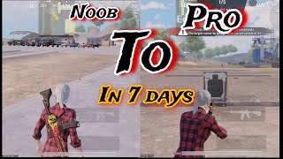 You are noob. Be PRO in 7 days || BGMI DRILLS ||