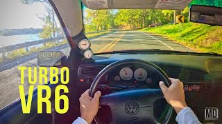 1998 Volkswagen Jetta GLX VR6 Turbo Build | POV Walkaround & Quick Drive with owner