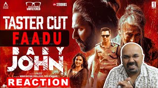 Baby John - Taster Cut | Atlee | Varun Dhawan, Keerthy Suresh, Wamiqa G, Jackie Shroff | Reaction