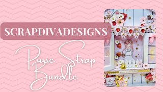 Purse Strap Die Set Bundle from @ScrapDiva29 #scrapdivadesigns