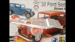 REVELL'S 32 ford sedan part # 2. A update on the build to date.