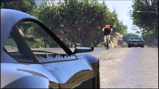 GTA V - Cyclists get on my nerves