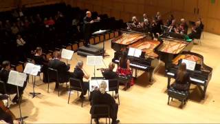 Bach Concerto for 4 Keyboards, III. Allegro - Paradigm Chamber Orchestra. Sep. 18, 2015.