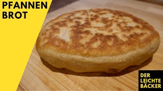 Brot ohne Backofen zu Hause selber machen | In der Pfanne gebacken | Brotzeit