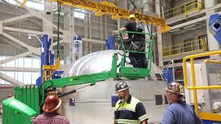 Watch Technicians Manufacture a Portion of a Future Upper Stage for NASA Rocket