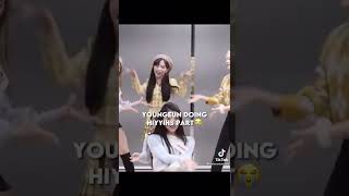 YOUNGEUN DOING BAHIYYIH'S PART IN WA DA DA