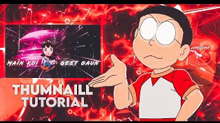 AMV THUMBNAIL TUTORIAL ⚡ PICSART OR LIGHTROOM ⚡ D O R A  C H A N