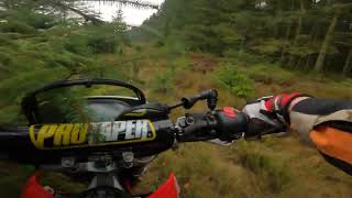 Day out laneing on the CRF250L Enduro practice