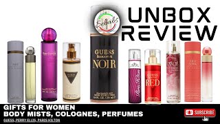 Excellent gifts for women Body Mists, Colognes, Perfumes GUESS, PERRY ELLIS, PARIS HILTON