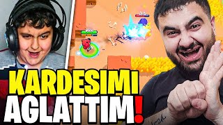 13 YAŞINDAKİ KARDEŞİMİ OYUNA SOKUP AĞLATTIM (EVDEN ATILIYORDUM) BRAWL STARS