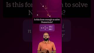 Snell's law under 1 minute ! Must Watch for all 10th Graders! 🔥 #ytshorts #shorts #cbse