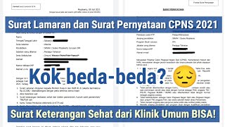 Format Surat Lamaran dan Surat Pernyataan CPNS 2021 Kok Beda-Beda?