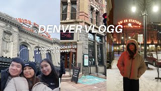 my friend surprised me with a Denver trip!