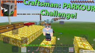 How To Play PARKOUR Maps in Craftsman! | Awesome Parkour-minigame!!