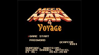 Mega Man 4 Voyage - Intro + Skull Man