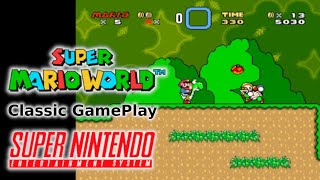 Super Mario World. Super Nintendo. Classic GamePlay.