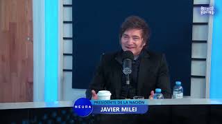 Javier Milei con Alejandro Fantino  en  Multiverso Fantino   19-07-2024  #milei #javiermilei