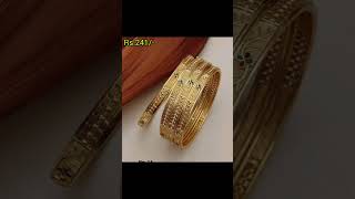 Meesho வேற லெவல் bangle collection ✨🥰/ gold alike bangles💛 #meesho #shortsfeed #shortvideo #shorts