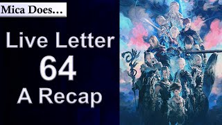 Live Letter from the Producer 64, a Recap