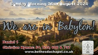 Sunday Morning 25th August 2024