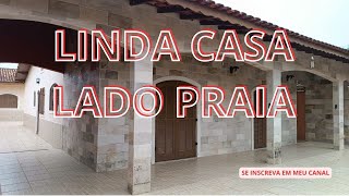 Mongaguá: linda casa lado praia