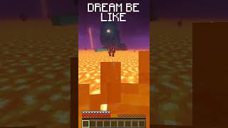 dream be like: #minecraft #shorts