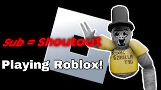 🔴SUB = SHOUTOUT🔴 Playing Roblox Live With Viewers!