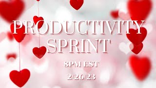 February 26th Productivity Sprints