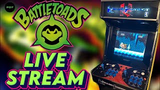 Battletoads 🐸 Arcade1up Online Livestream  🕹️🎮