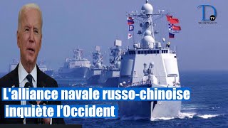 Navires russes et chinois traquent un sous-marin ennemi, l’Occident en alerte