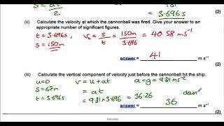 Physics AS Projectiles Q2 edit