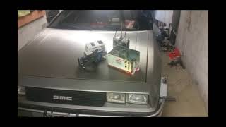 Back To The Future REAL Remote controlled Replica Throttle test