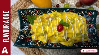 Creamy Mango Fruit Chaat | mango Fruit Chaat | Fruit Chaat