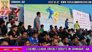 Legends League Cricket (LLC) Debuts in Srinagar, Jammu & Kashmir