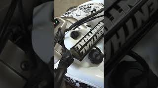 Yamaha Raptor 700 startup and shutoff with Exhaust and Tune