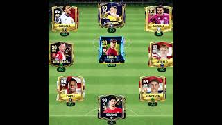 My fc mobile team 💀#football#fcmobile