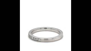 Bespoke Platinum Eternity Ring 0.20ct