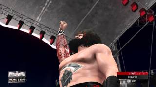 WWE2K16 gameplay