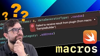 Swift Macros: Figuring out "Failed to Receive Result from Plugin" Macro Error