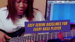 Easy sebene basslines for every bass player