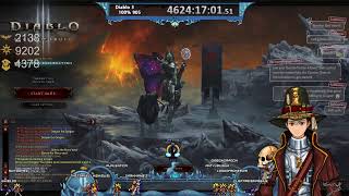 Day 905: Worlds First Diablo 3 100% Solo Non Season Speedrun | Paragons: 8k | Primals: 240/800